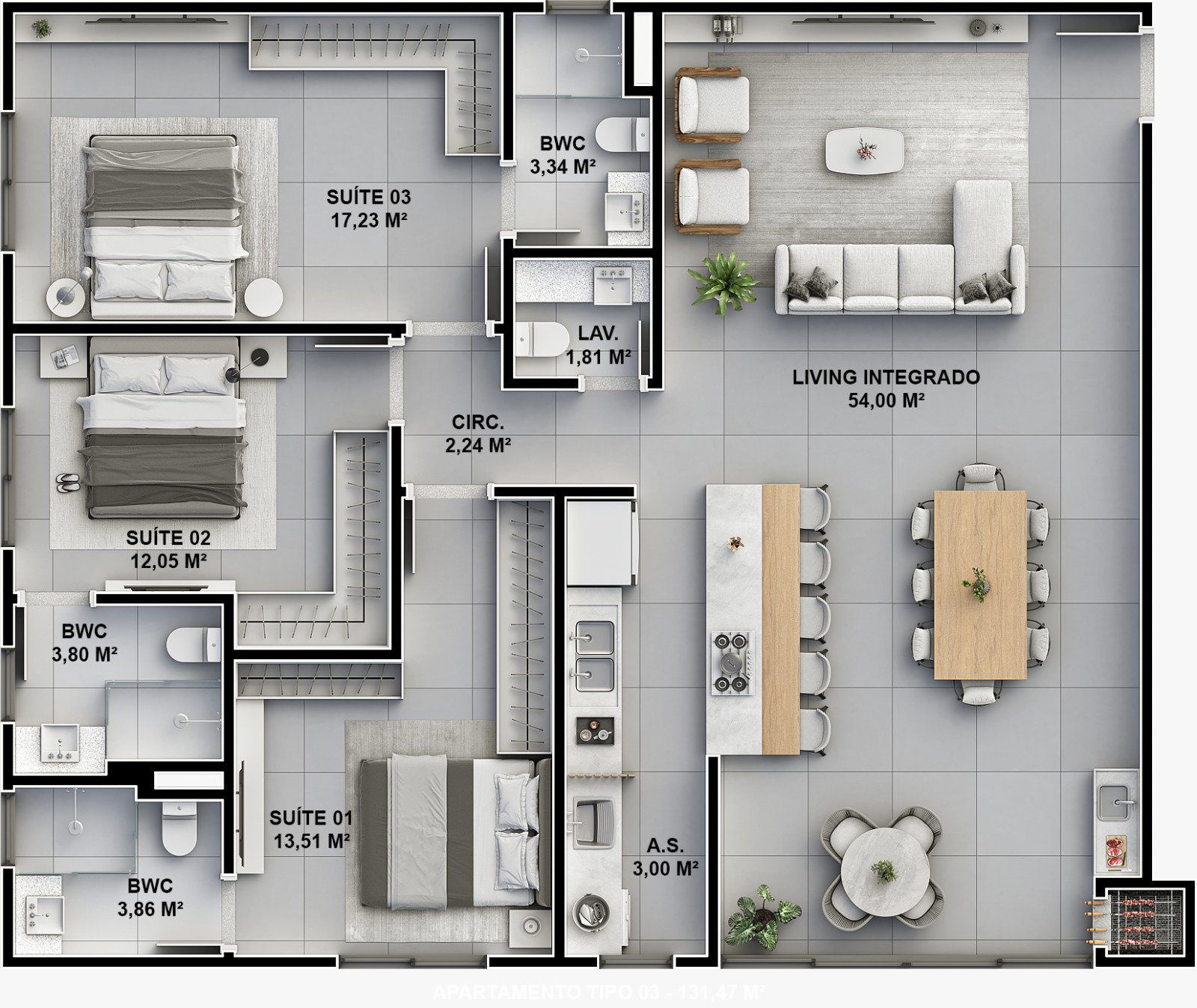 Planta 3 de Summit