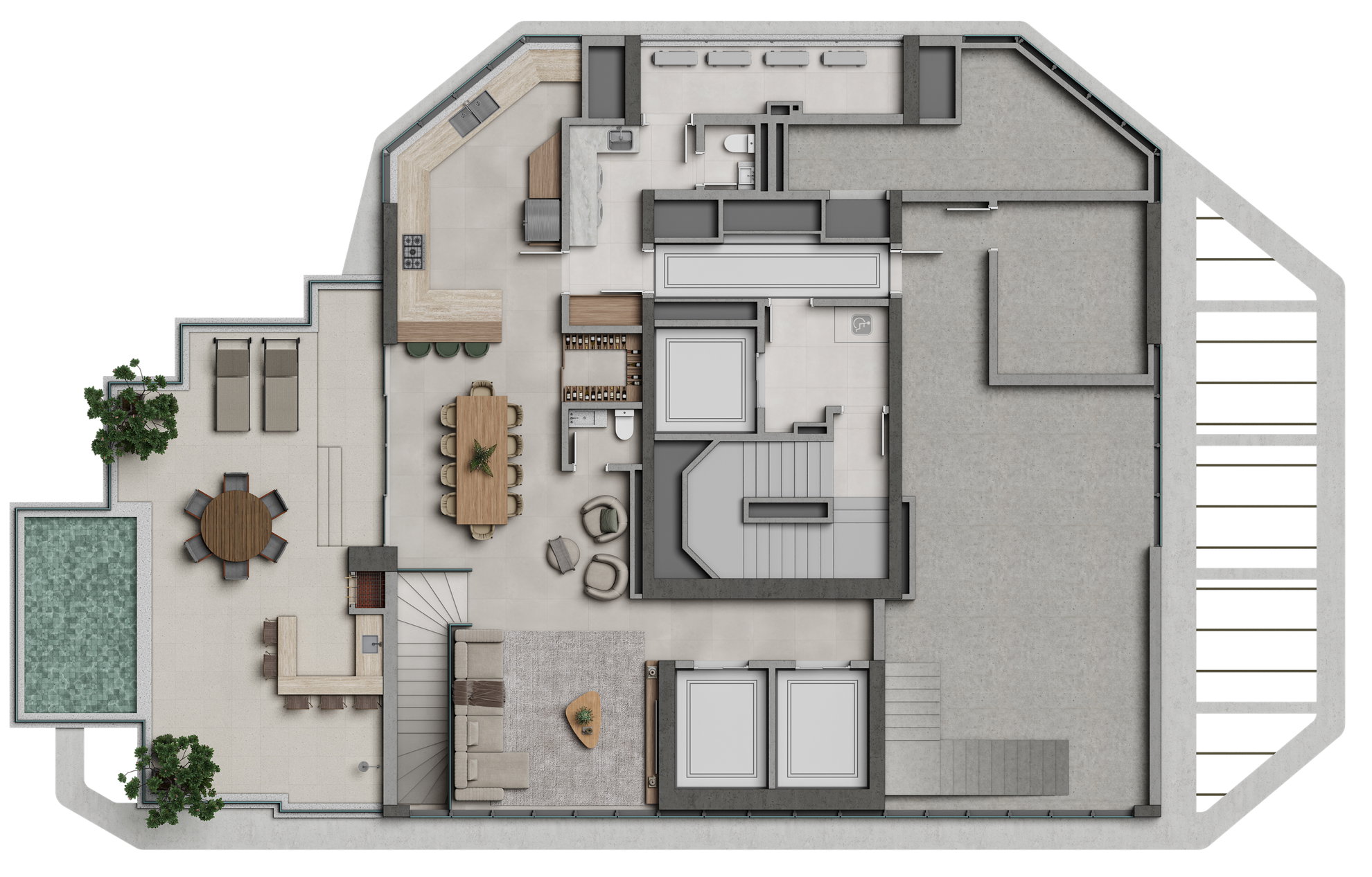 Planta 7 de Alaia