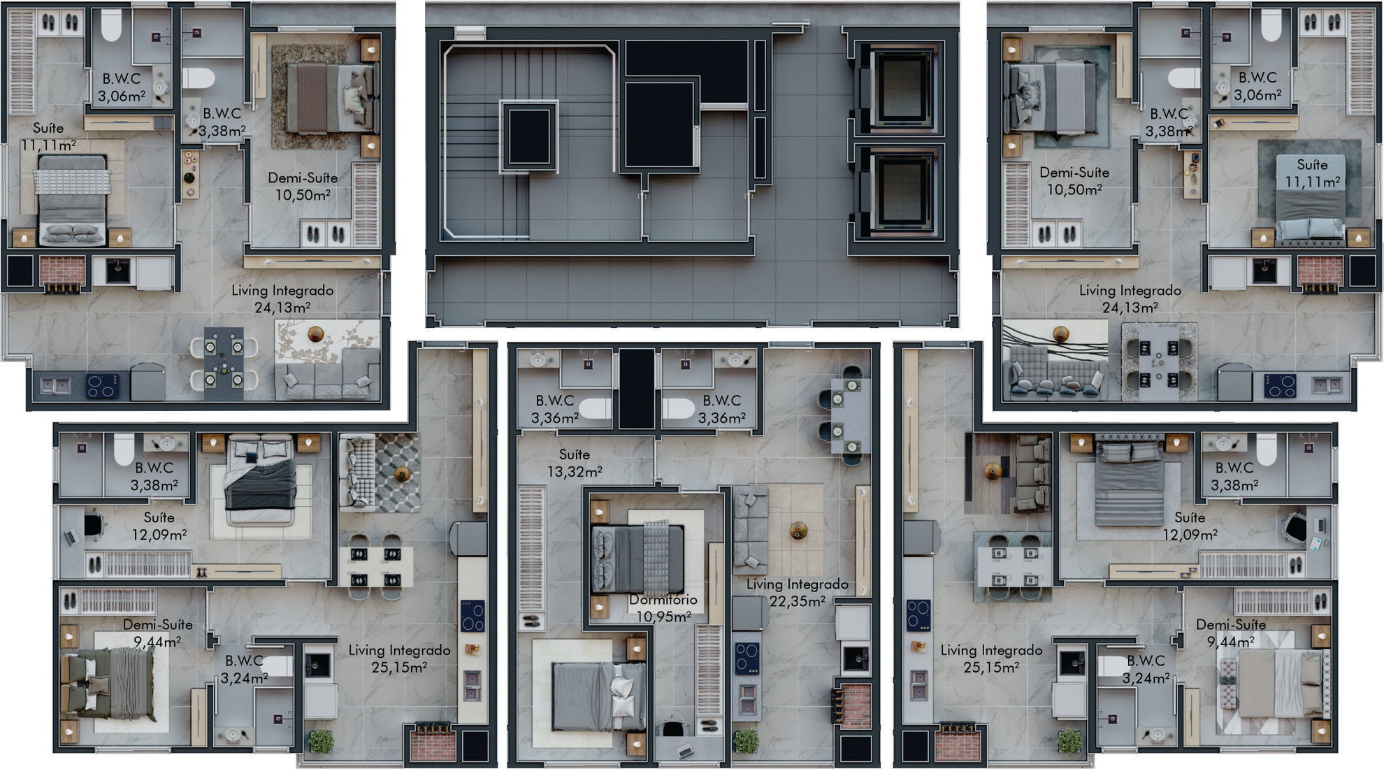 Planta 2 de Boston City Residence