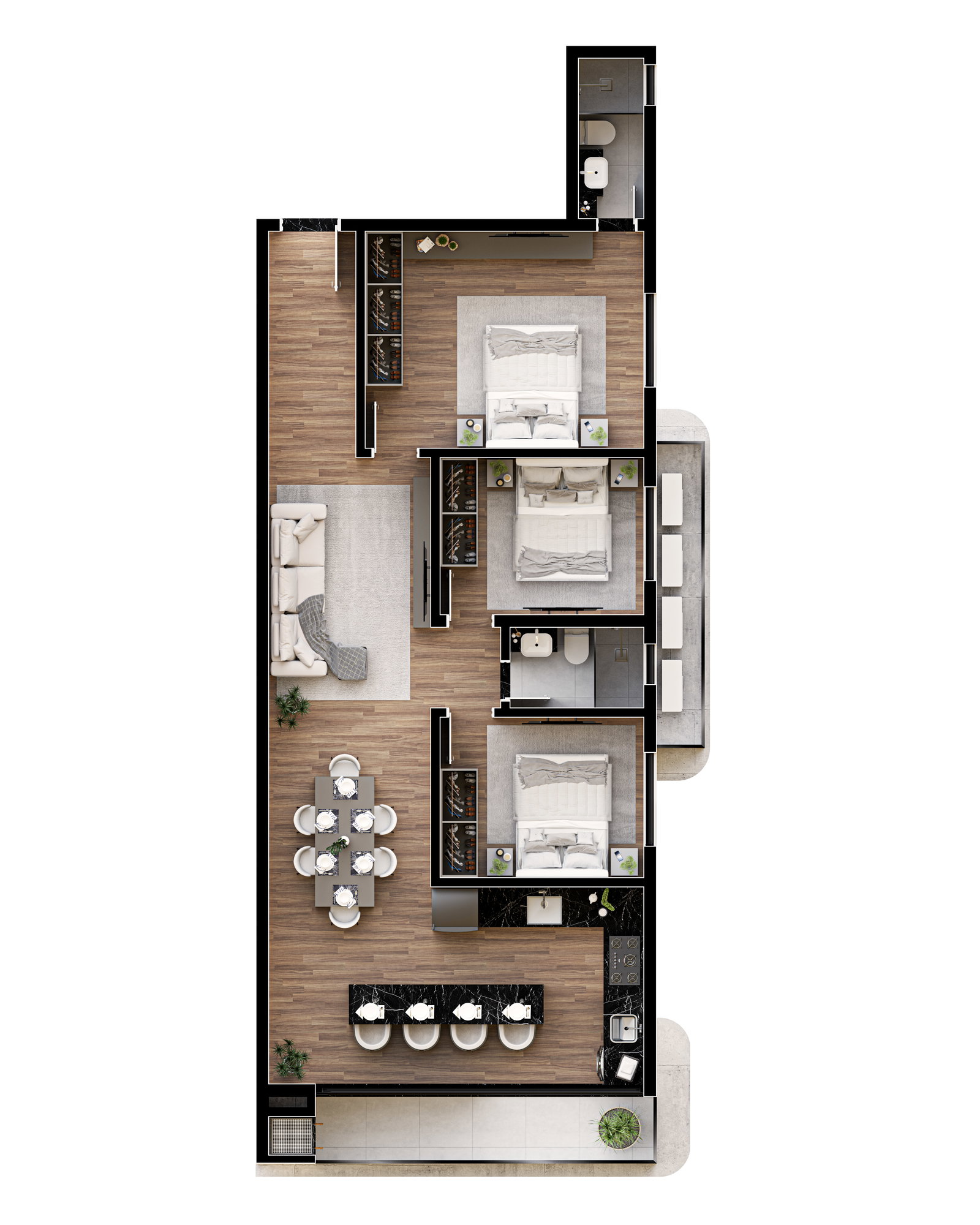 Planta 4 de Residencial Maranata