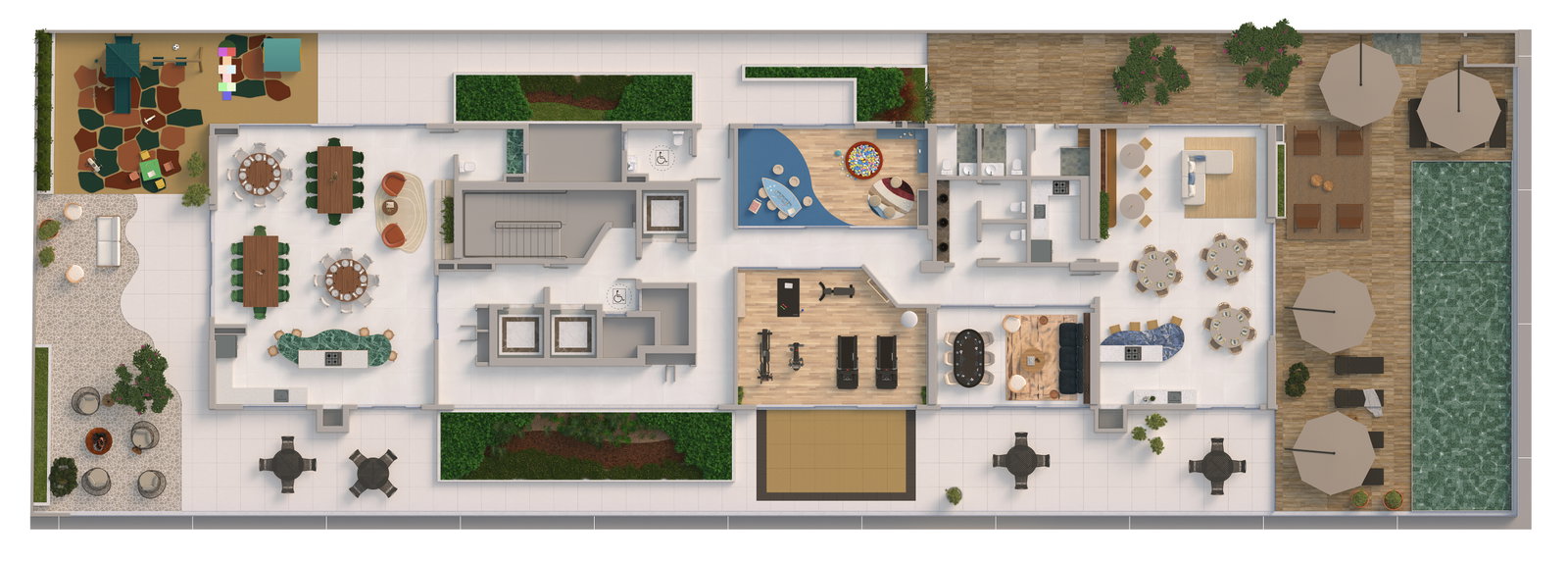 Planta 4 de Ocean Club Tabuleiro