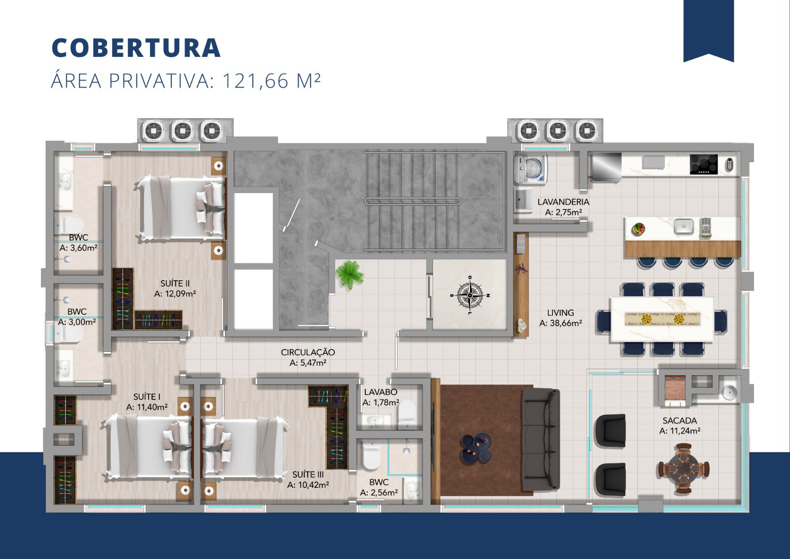Planta 4 de Rivermouth Residence
