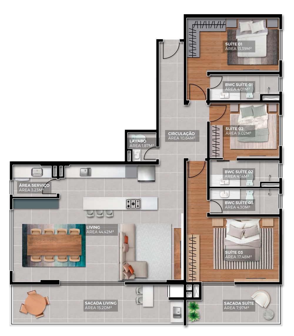 Planta 2 de Baden Baden