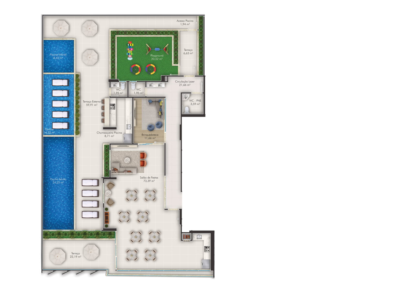 Planta 1 de Senses Residence