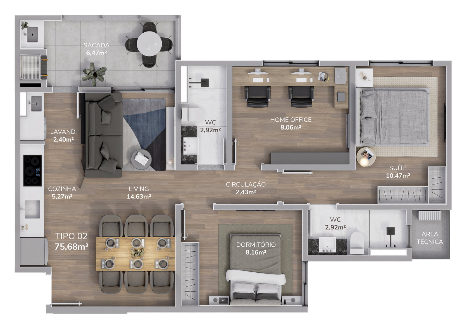 Planta 5 de Opus Residence