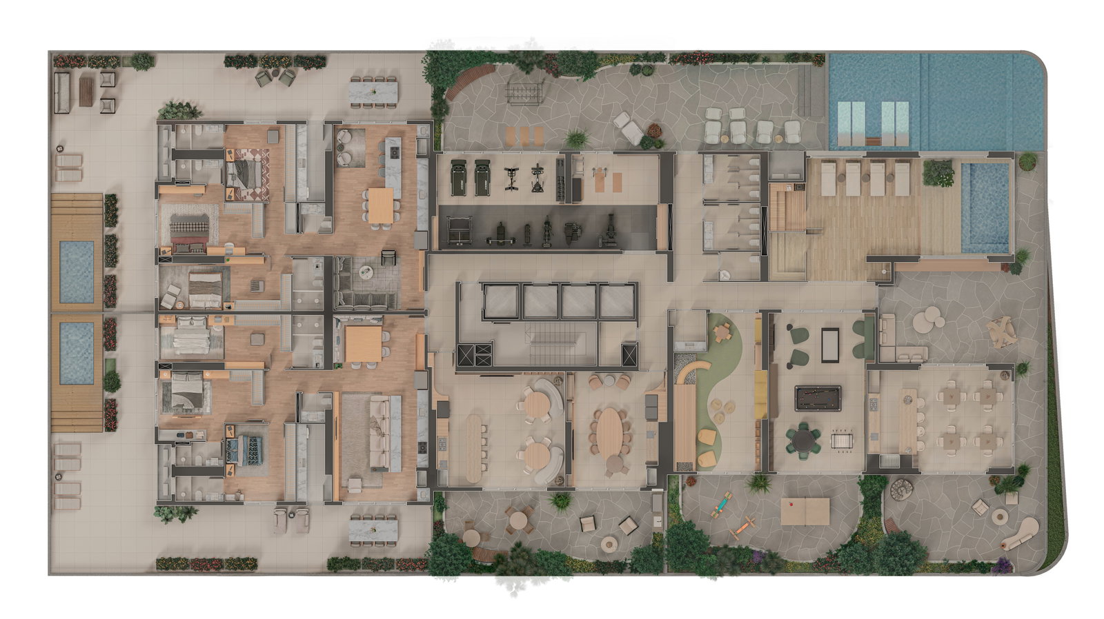 Planta 1 de Premier Infinite View