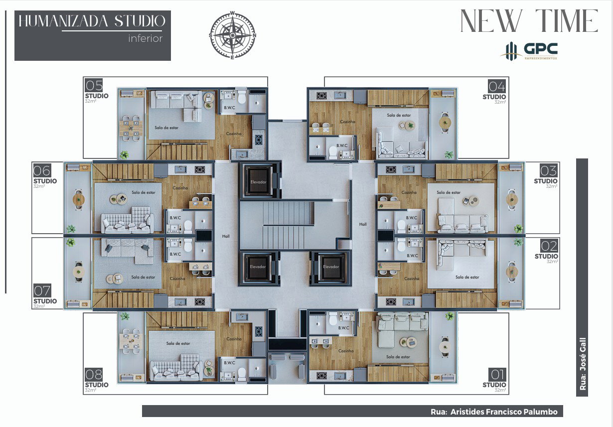 Planta 3 de New Time
