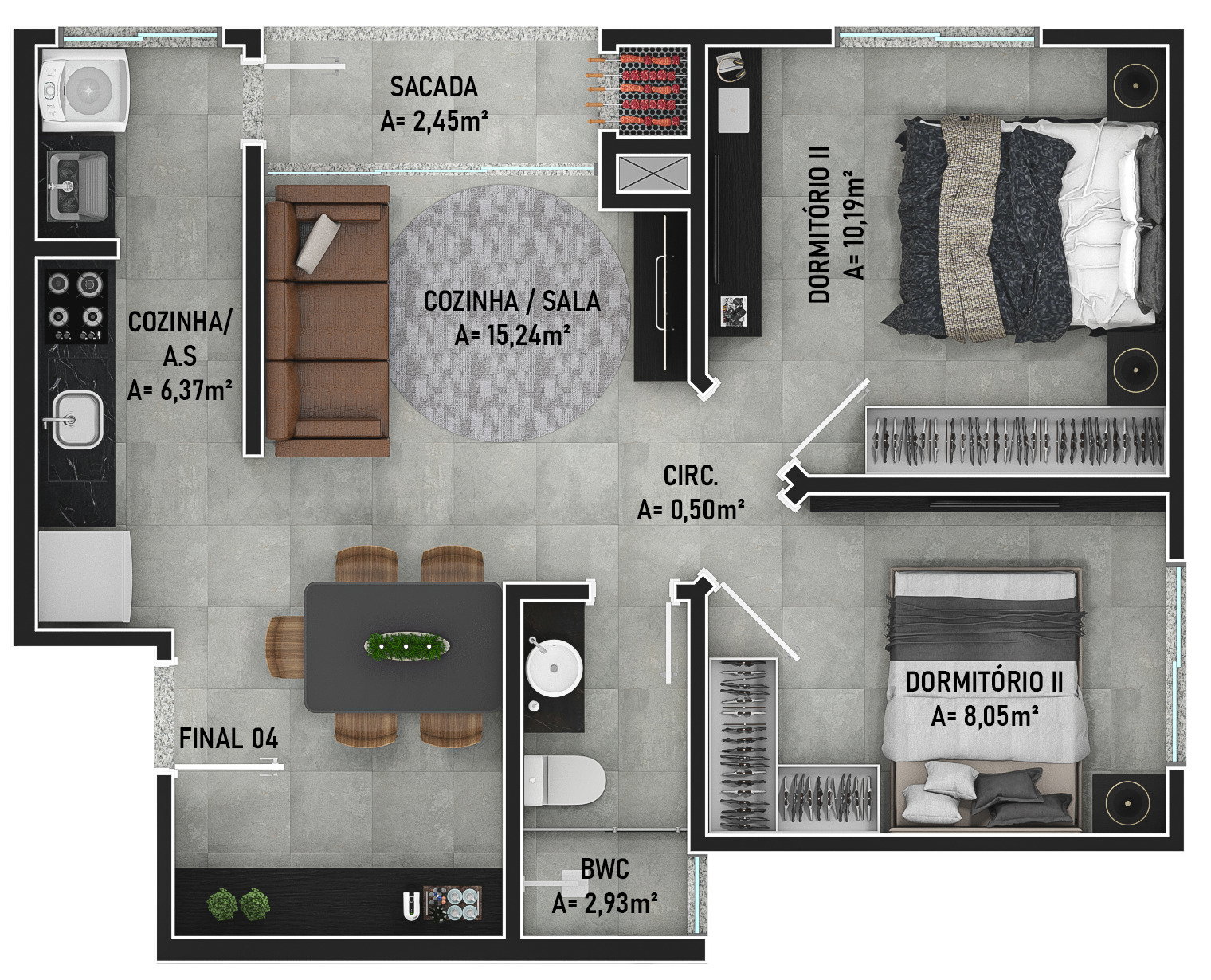 Planta 4 de Urban Residence