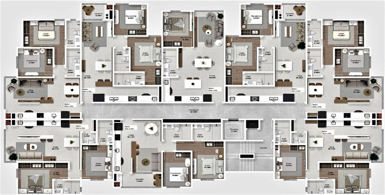 Planta 5 de Open Nações