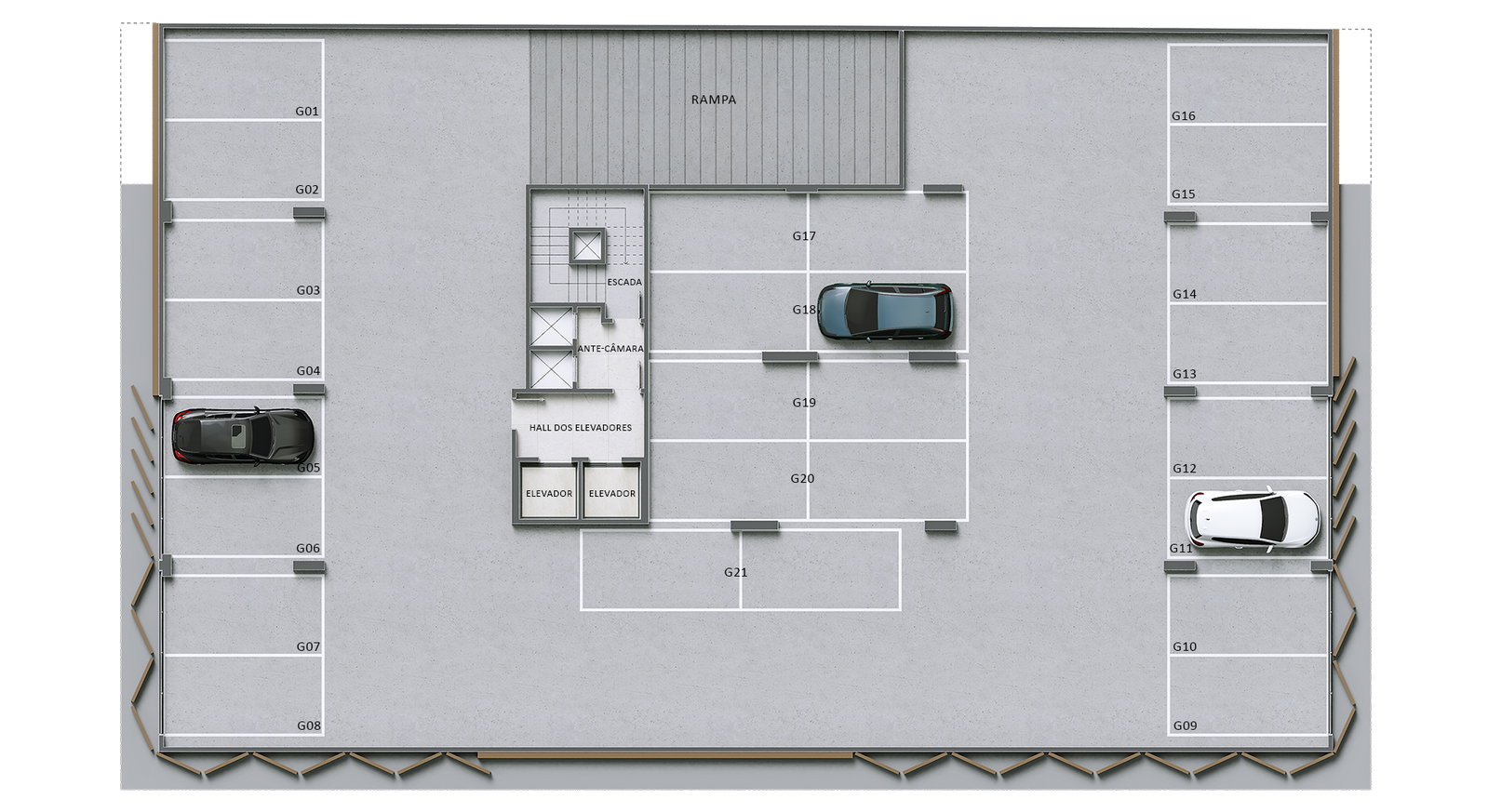 Planta 1 de Brava Fascine