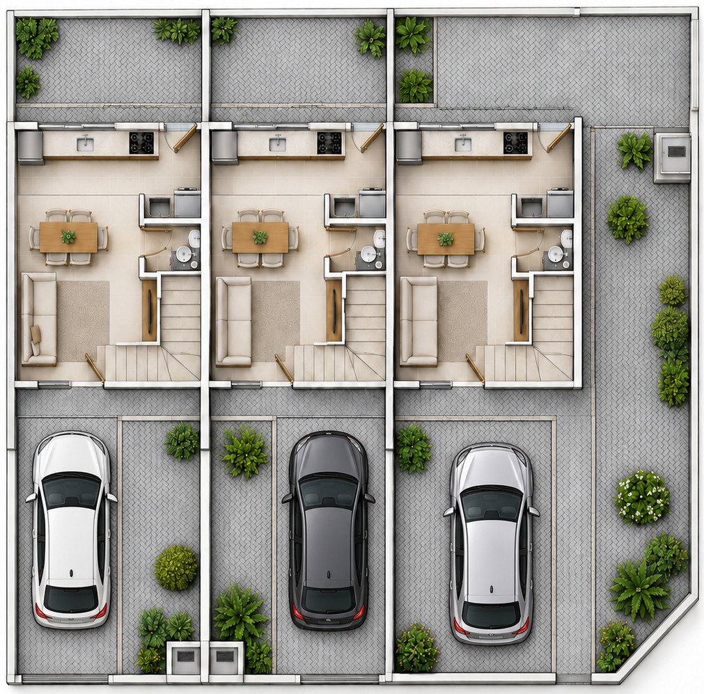 Planta 1 de Residencial Sintra II