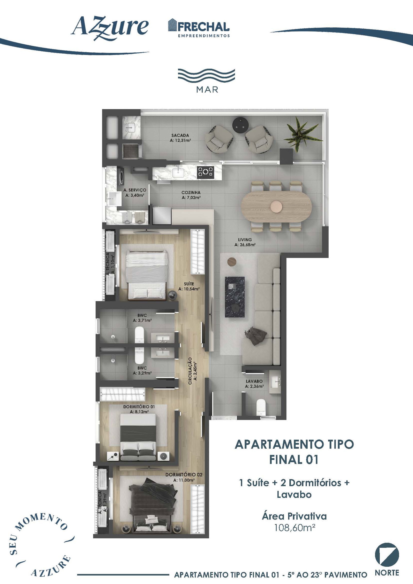Planta 15 de Azzure