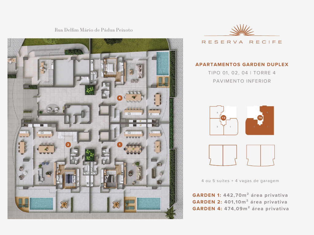 Planta 11 de Reserva Recife