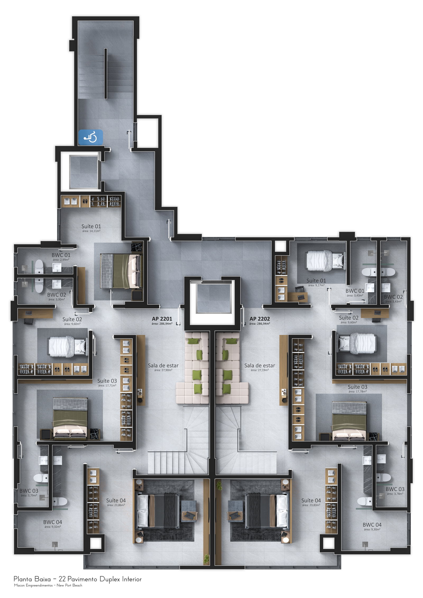 Planta 3 de Newport Beach