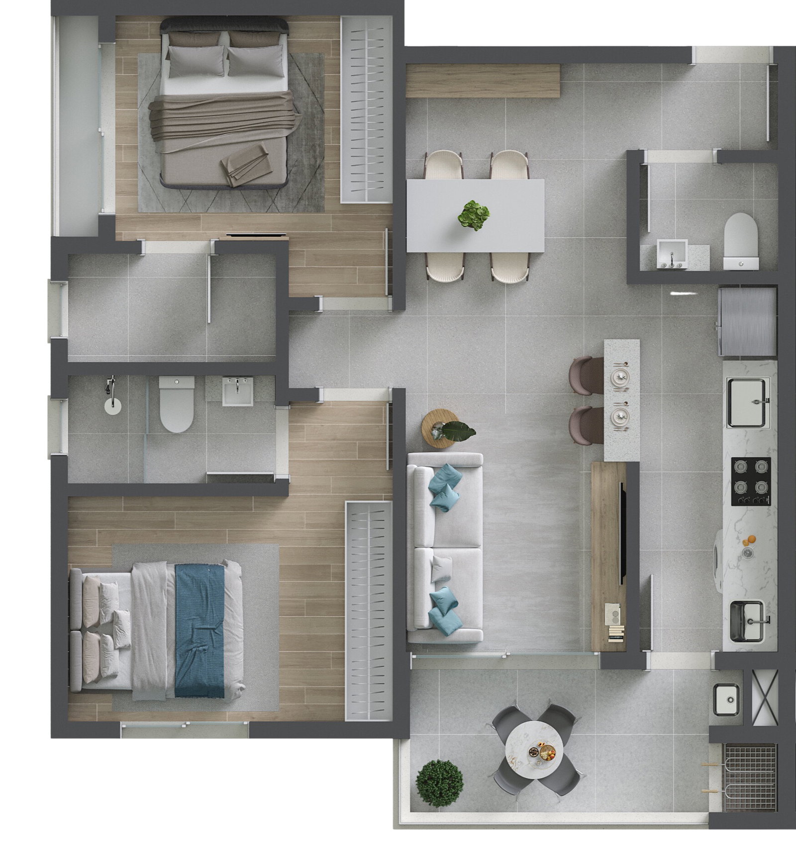 Planta 6 de Fikus Residence