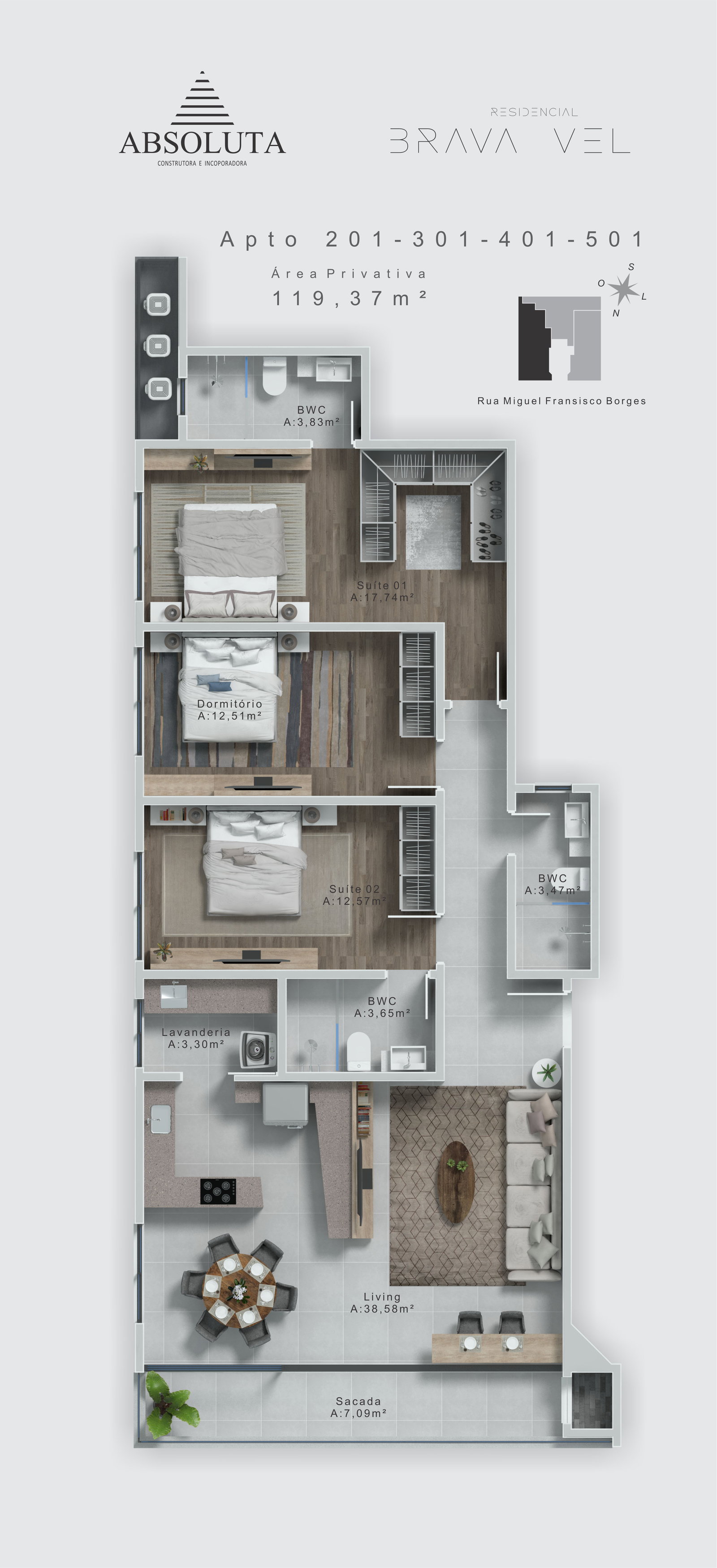 Planta 4 de Brava Vel