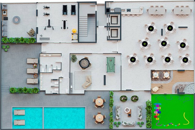 Planta 1 de Stern Residenz