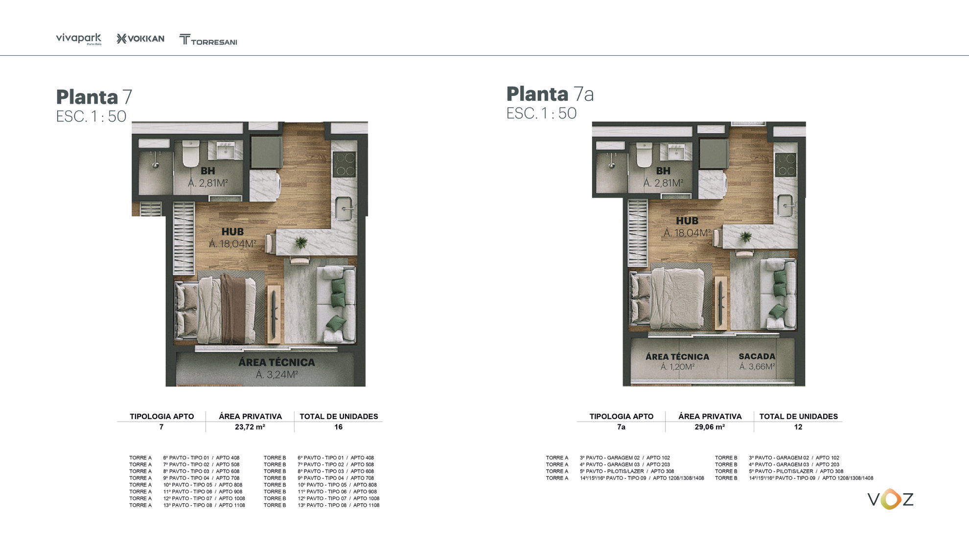 Planta Final 07 do Edifício Voz