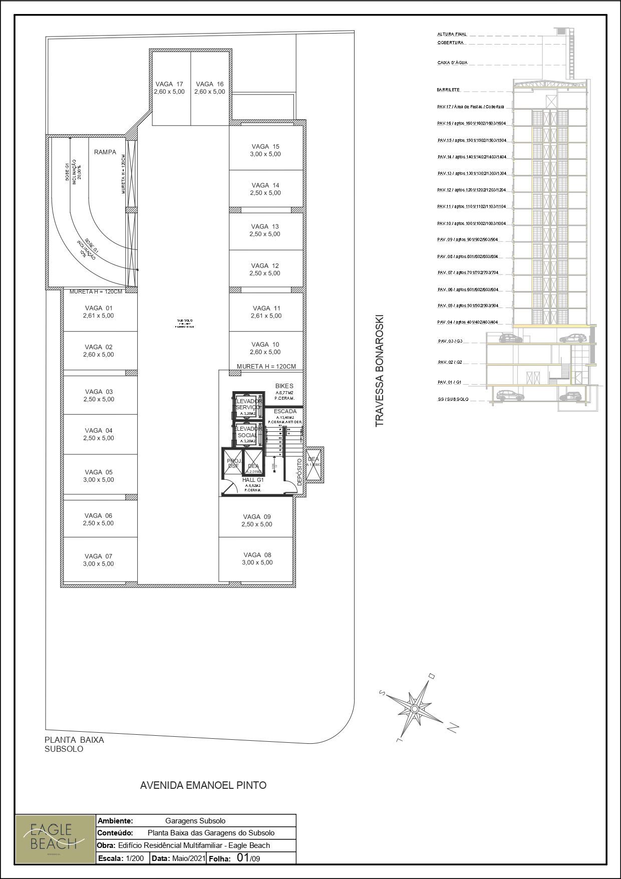Planta 7 de Residencial Eagle Beach