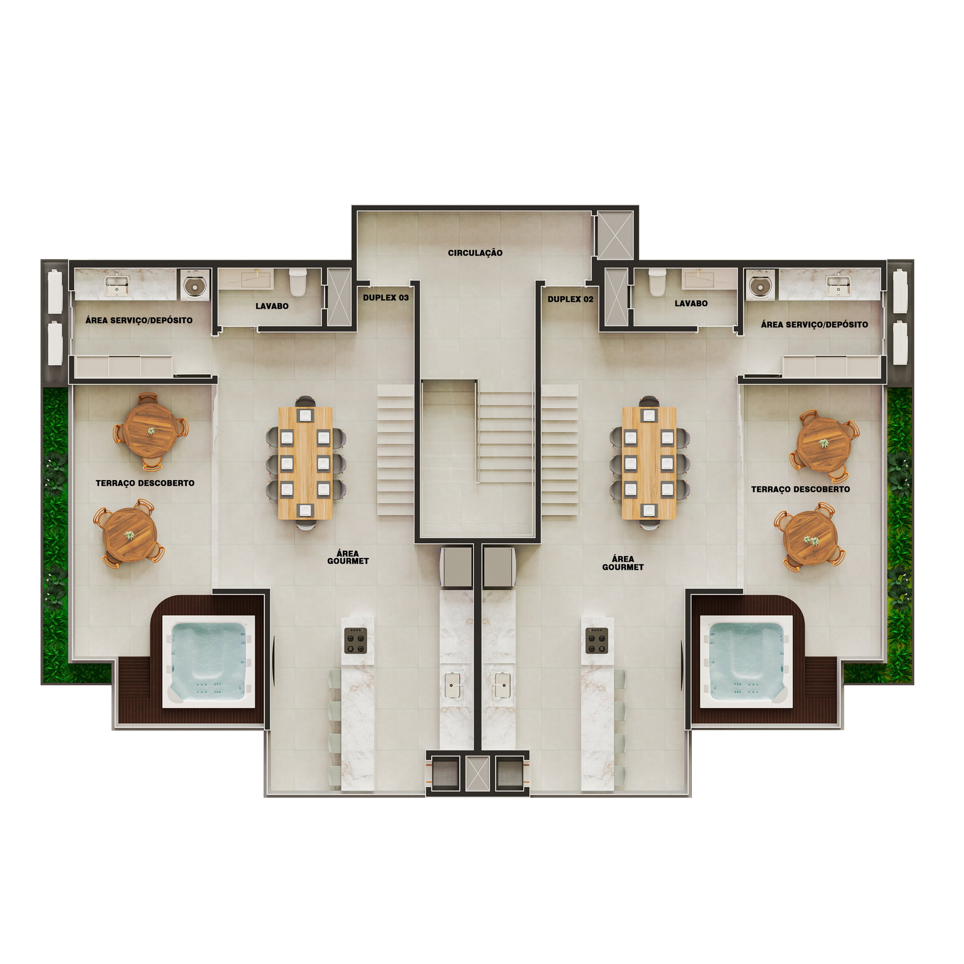 Planta 2 de Aurora Residence