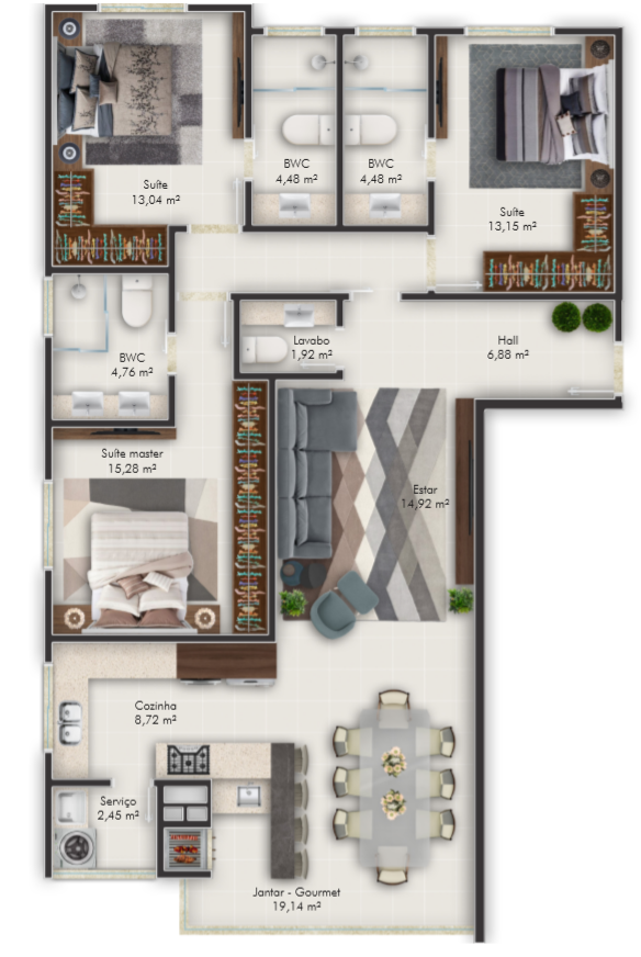 Planta 7 de La Spezia Residenziale