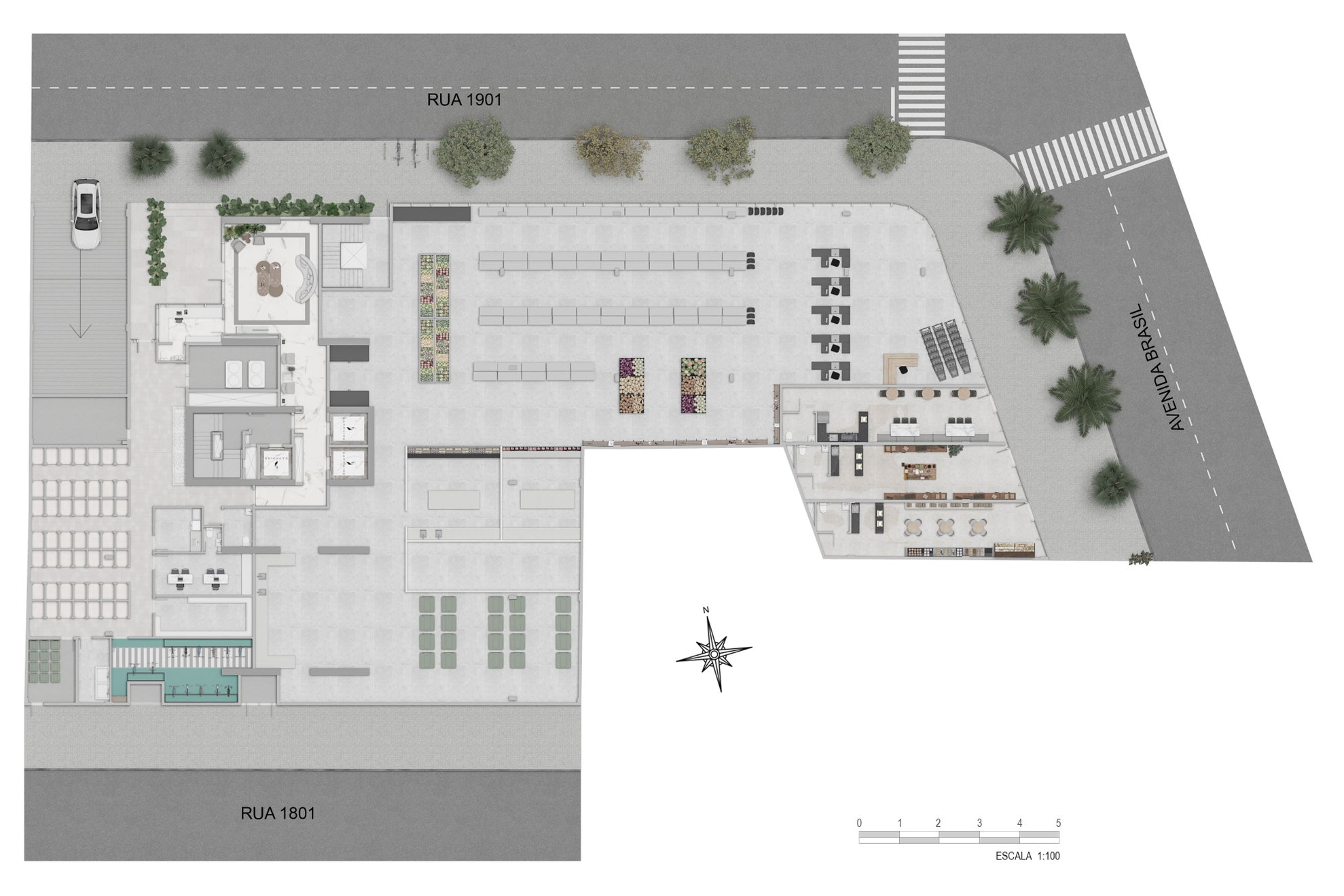 Planta 4 de Sapphire Tower
