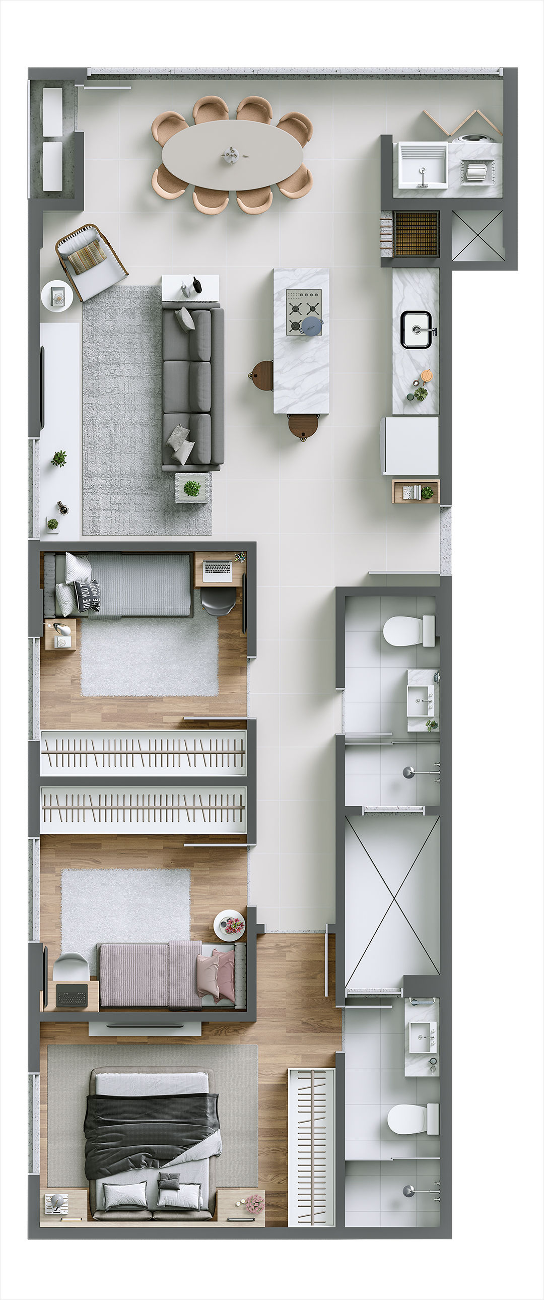 Planta 5 de Ekoa Residence