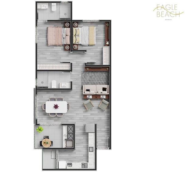 Planta 6 de Residencial Eagle Beach
