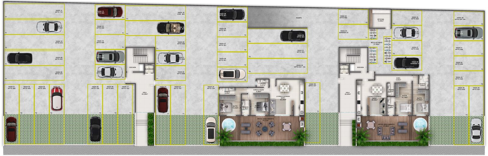 Planta 5 de Palm Beach Home Club