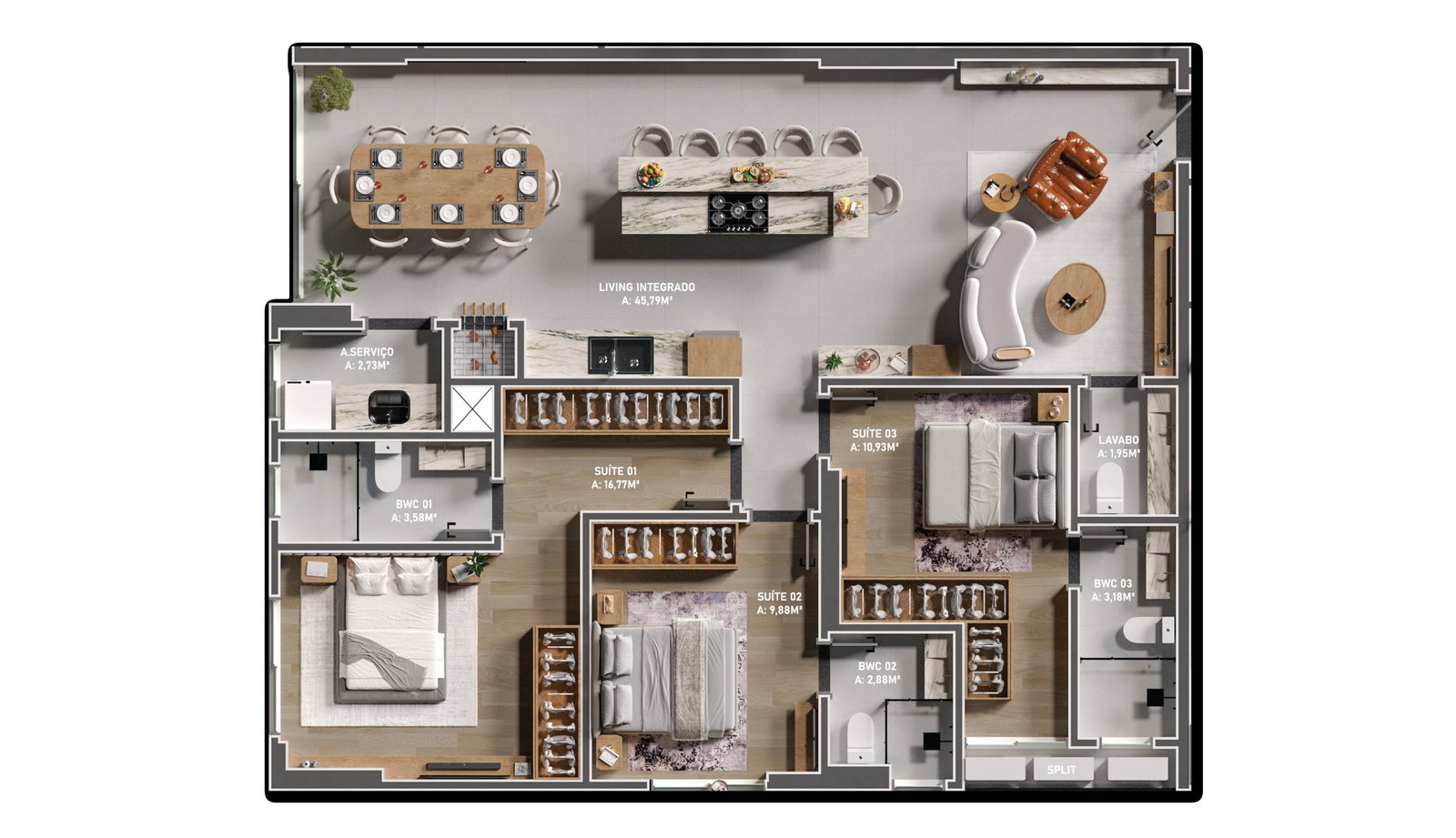 Planta 1 de Summer Bay Home