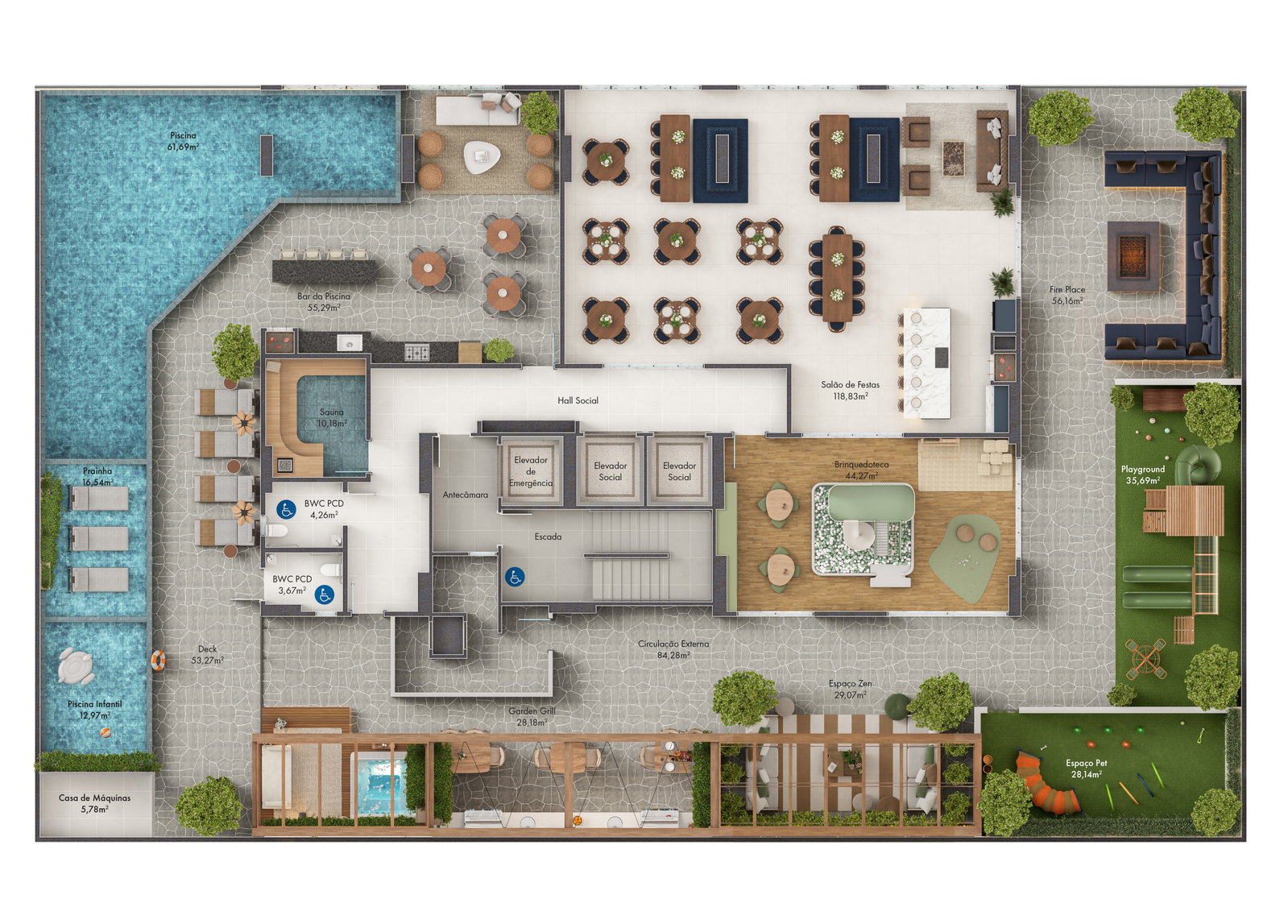 Planta 1 de Monaco Studios