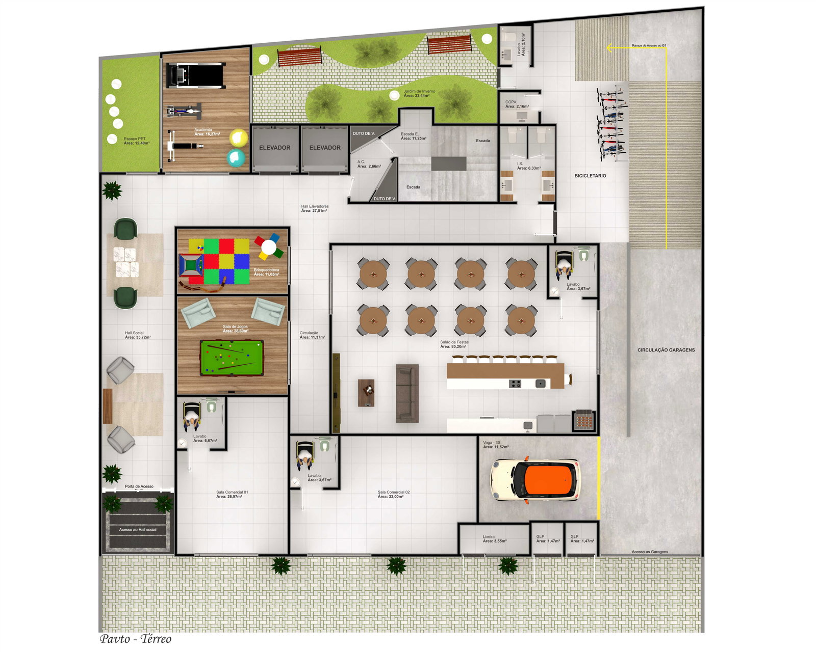 Planta 1 de Genesis Residence