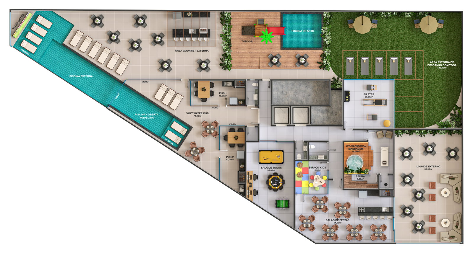 Planta 1 de Volt Tower