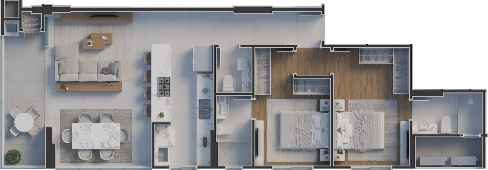 Planta 5 de Mont Blanc Residence