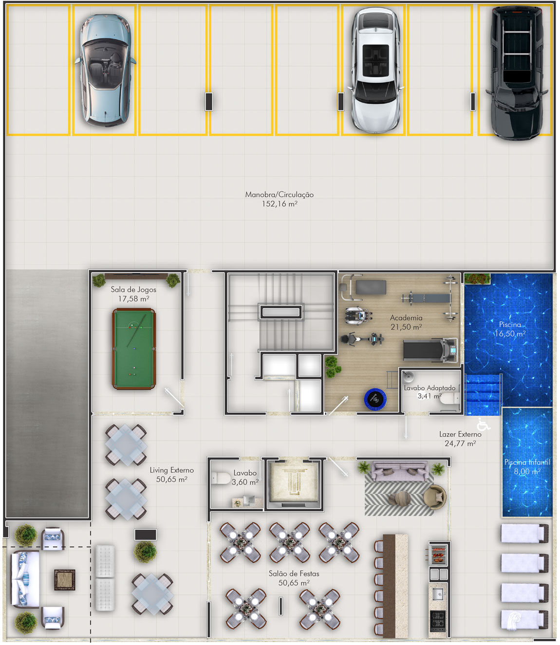 Planta 1 de Beach Ville