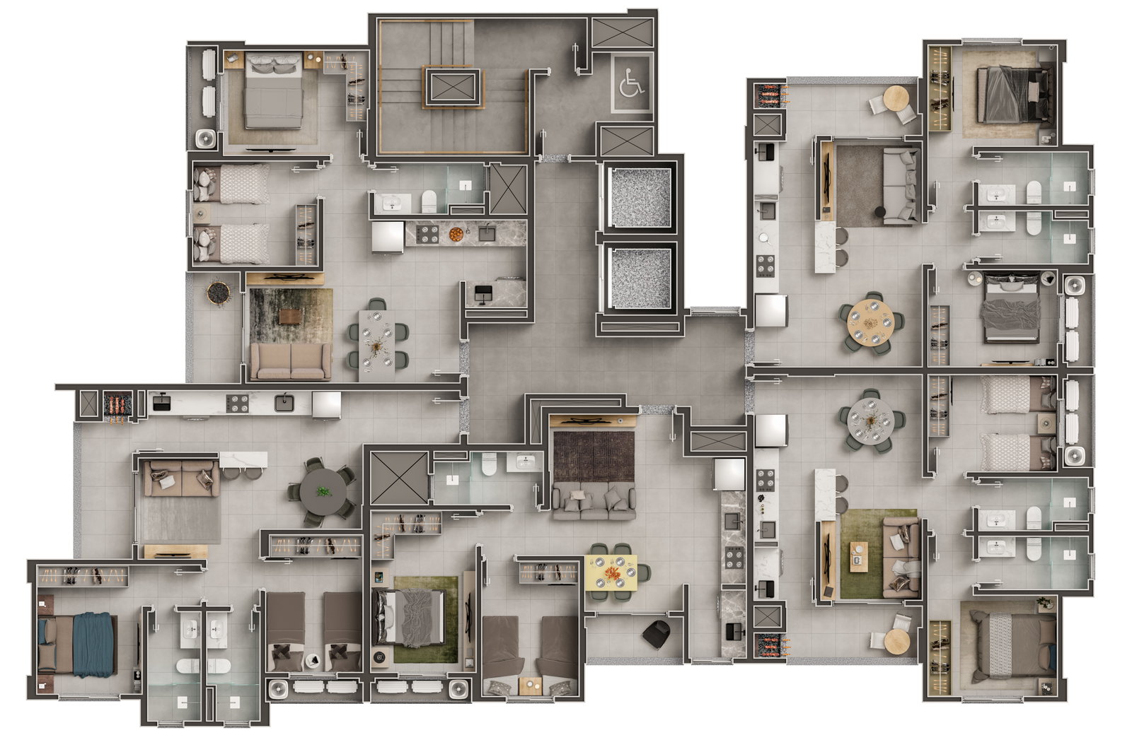 Planta 3 de Agave Residence