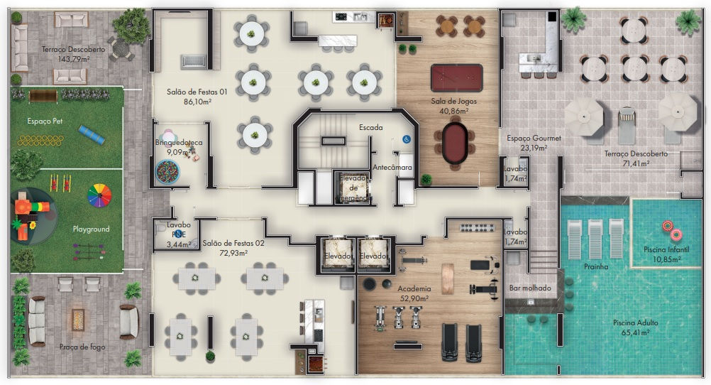 Planta 2 de Ravello Residence