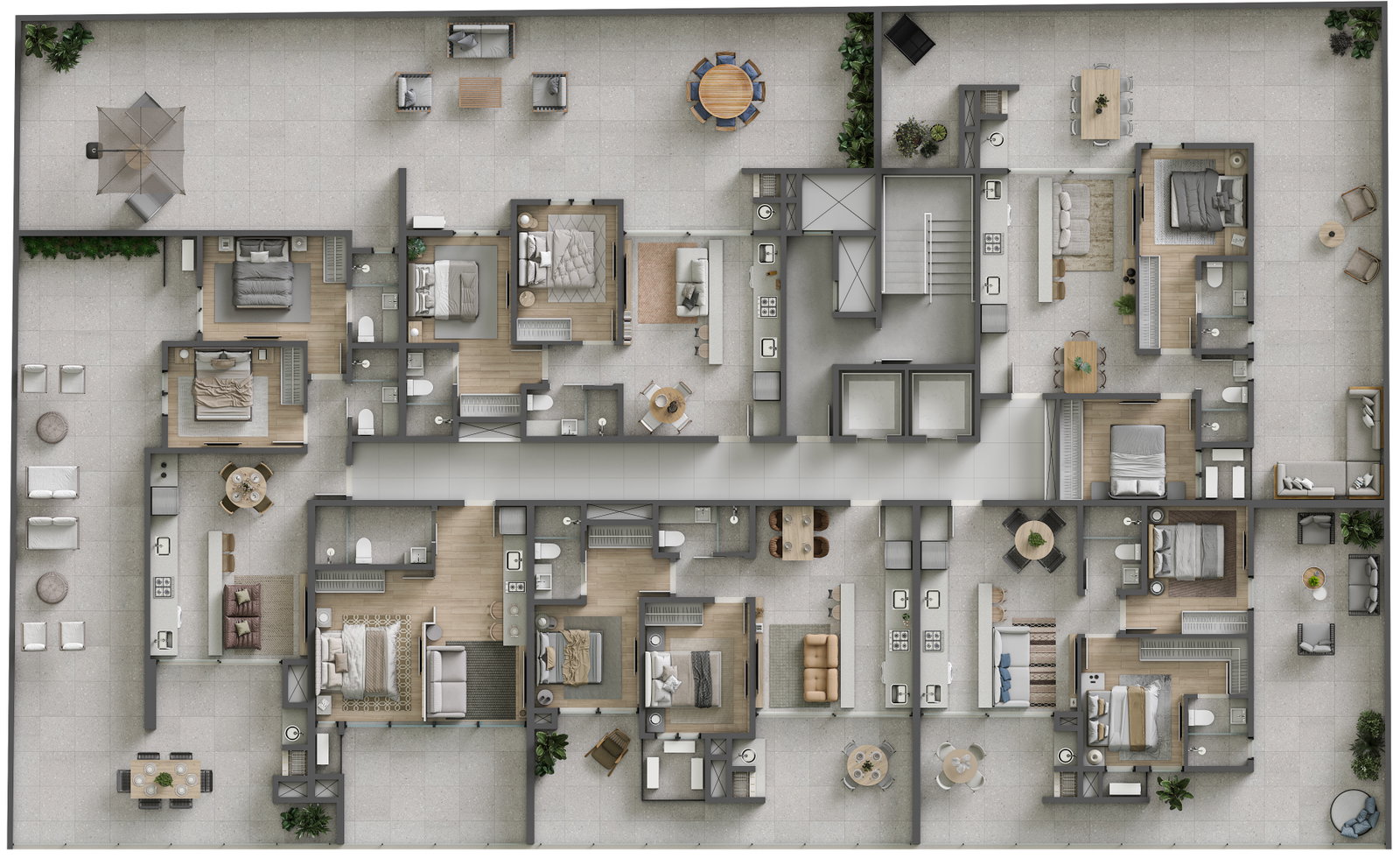 Planta 15 de Ravello Residence