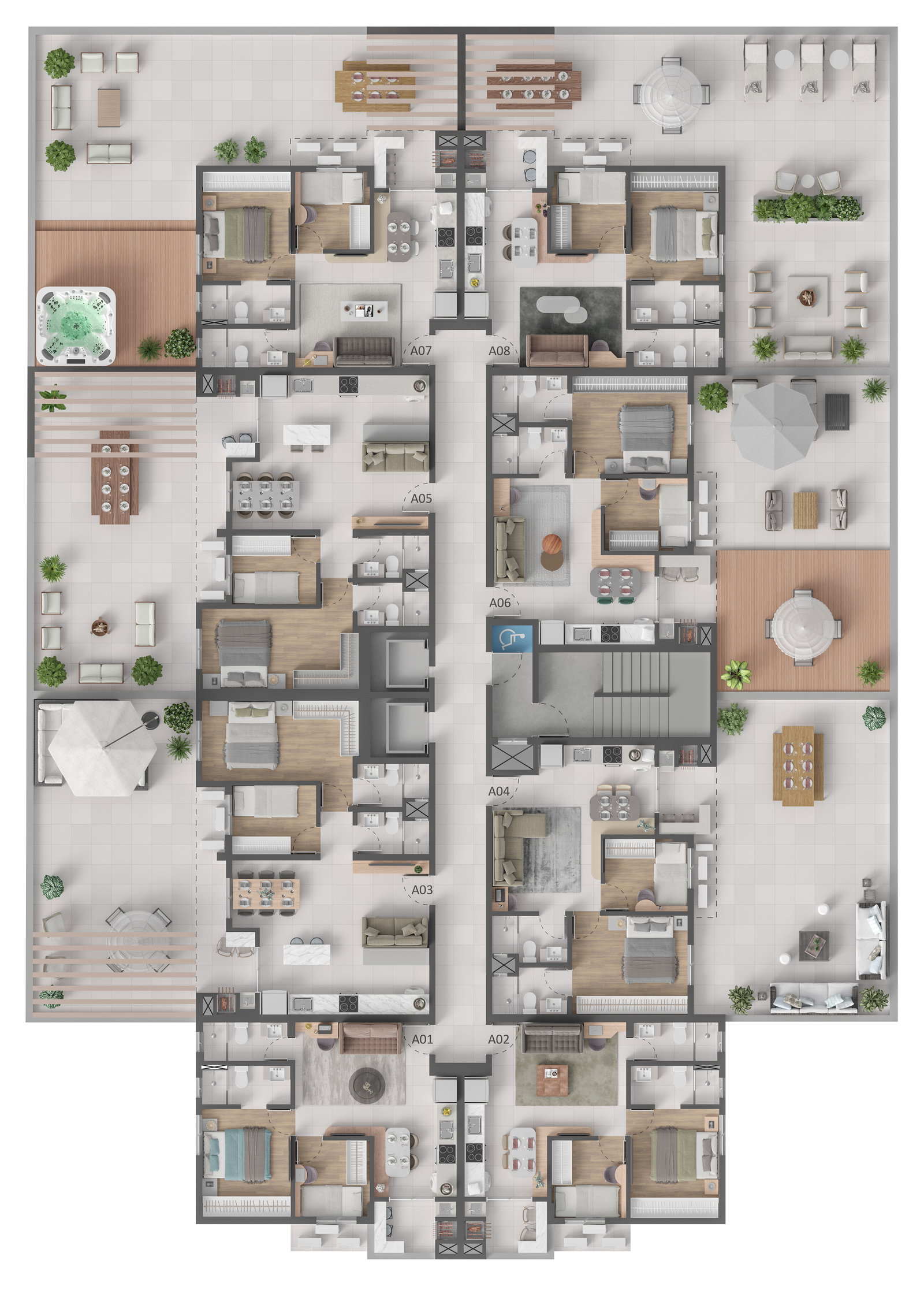 Planta 5 de Dualité