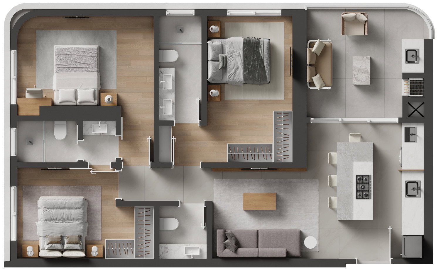 Planta 5 de Baker's Bay Residence