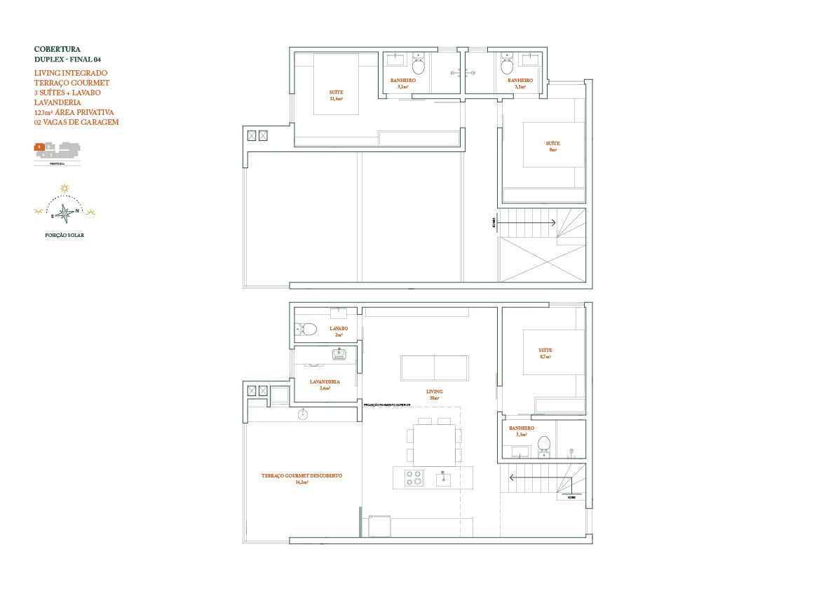 Planta 16 de Coral Way Residence