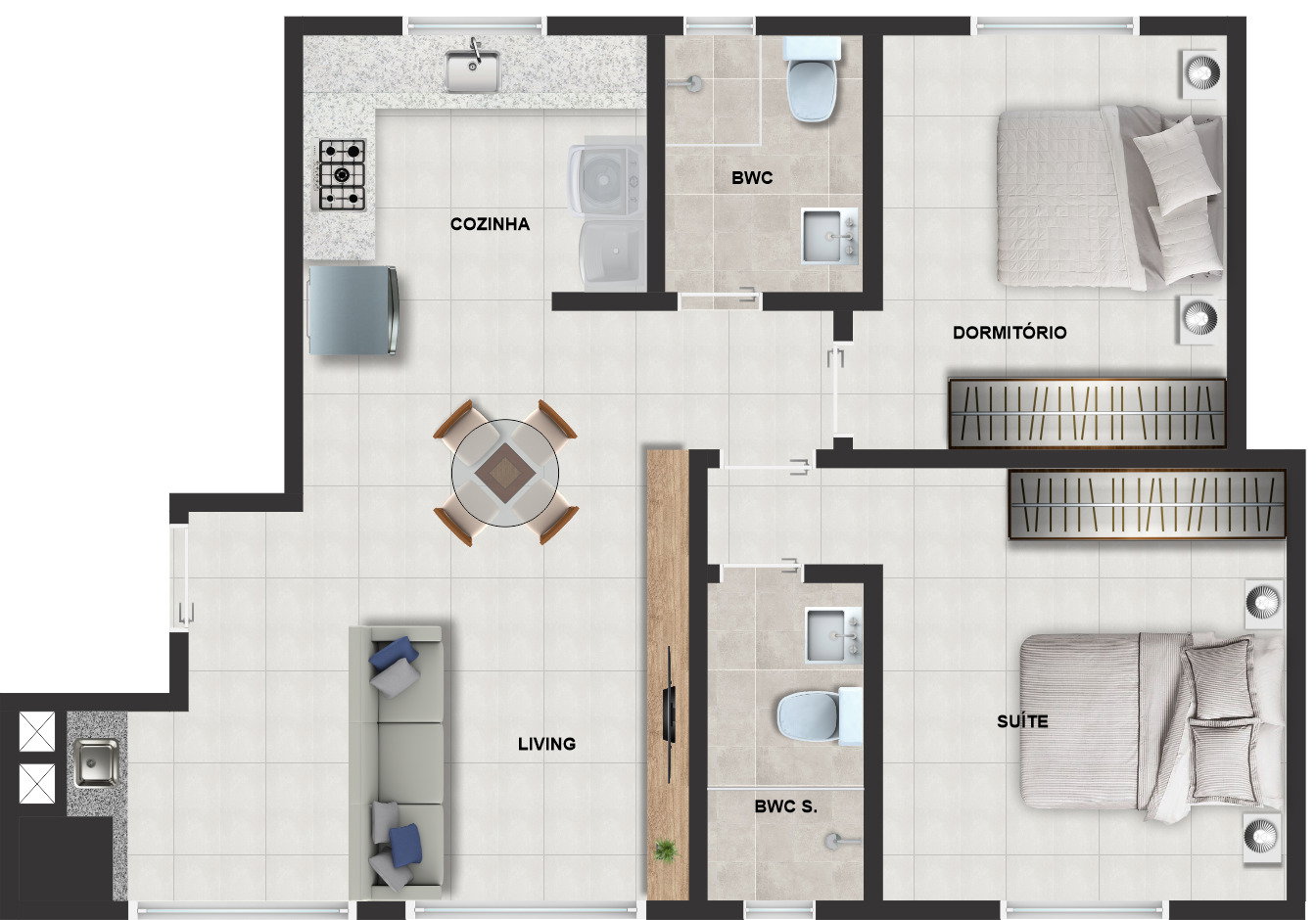 Planta 4 de Amazon Residence
