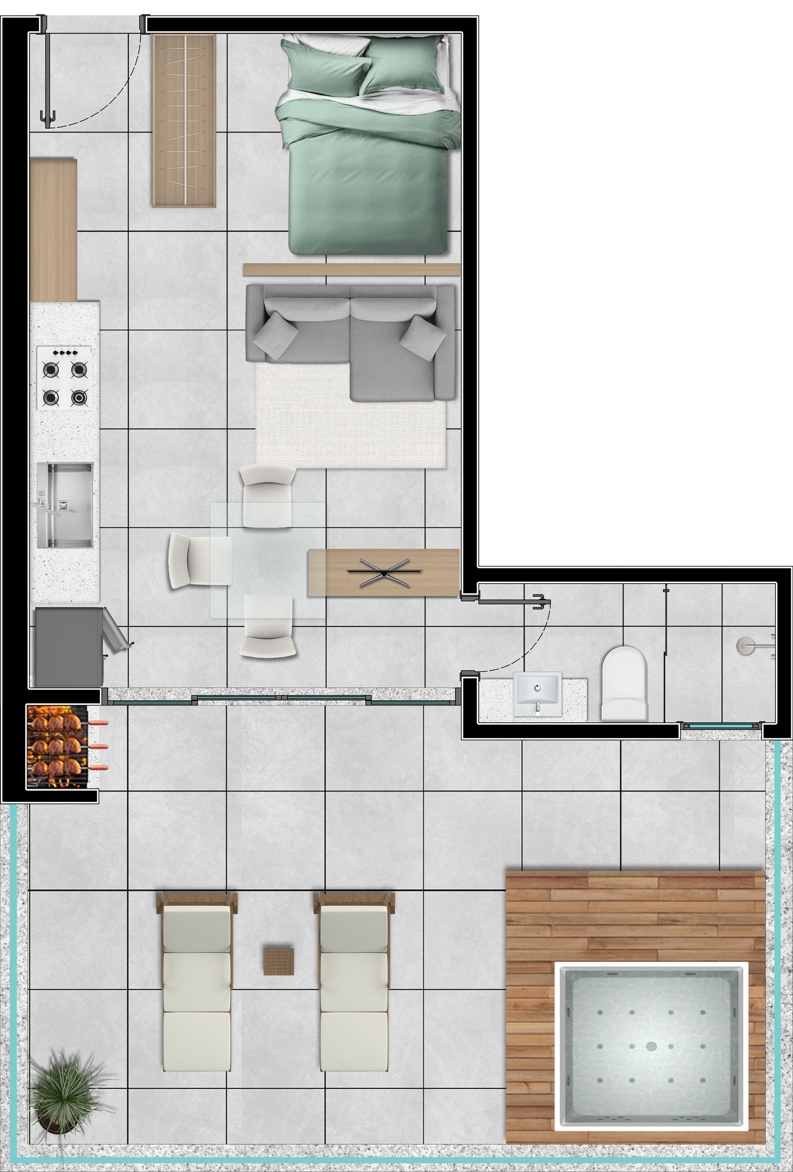 Planta 18 de Atlantis Home Club