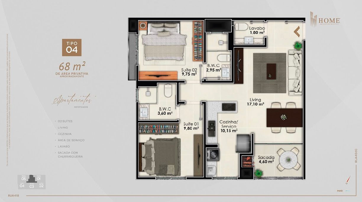Planta 2 de Unique Home