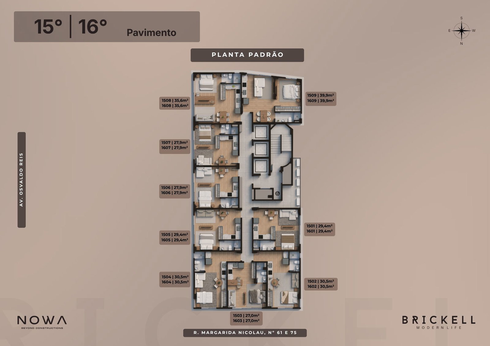Planta 5 de Brickell