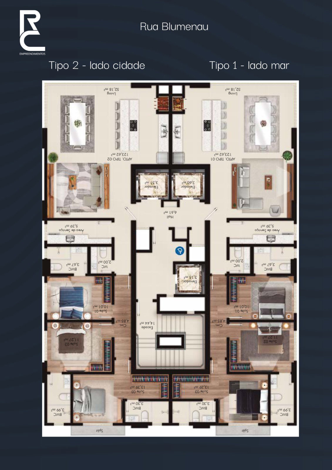 Planta 1 de Privilège Tower