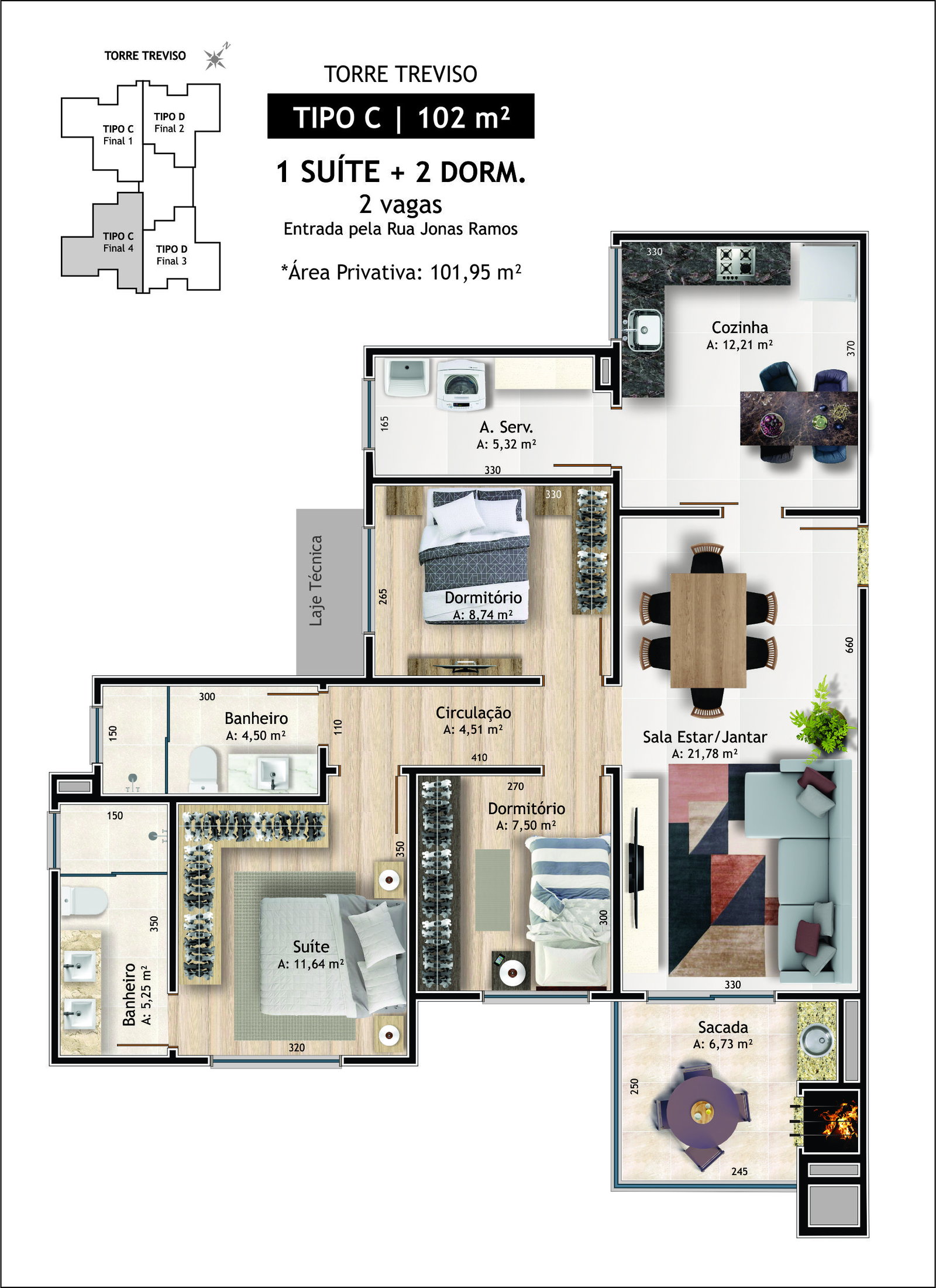 Planta 7 de Gran Villaggio Residencial