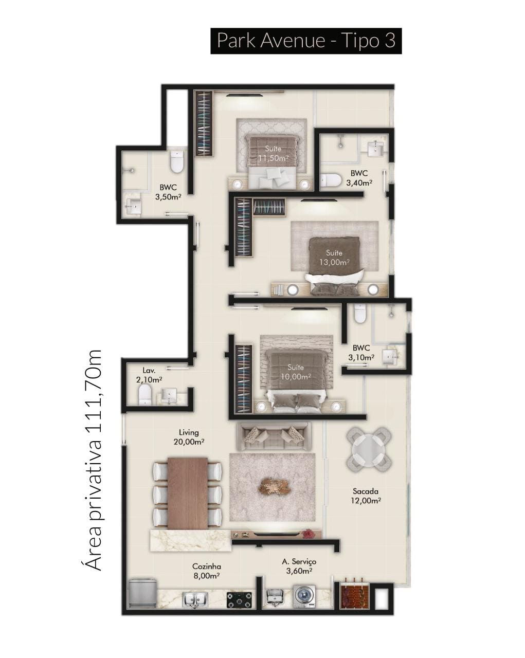 Planta 6 de Park Avenue
