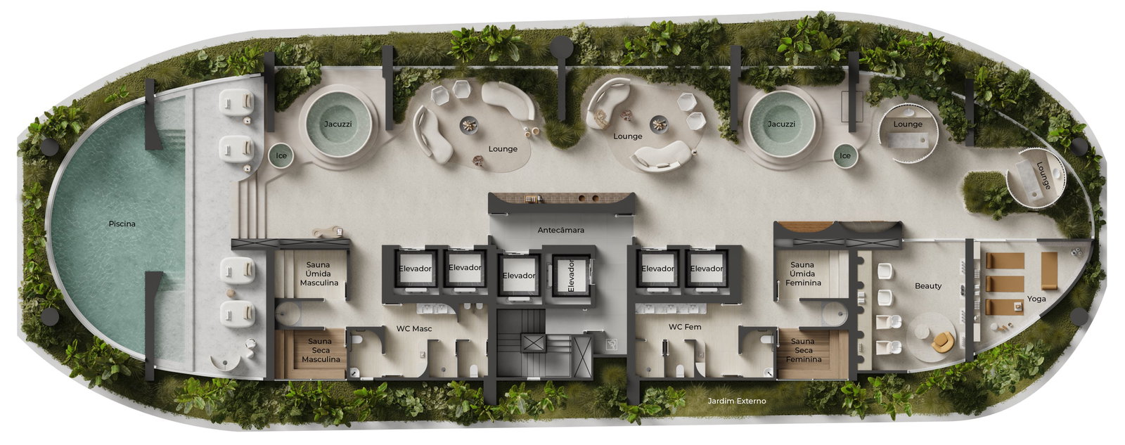 Planta 4 de NF Raro By Sierra