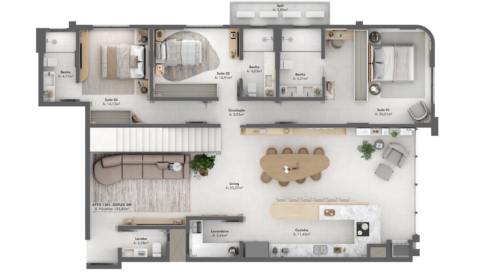 Planta 3 de Aura Residence